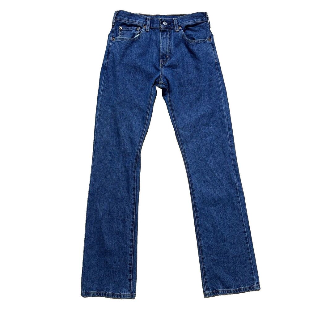 Levis 517 Bootcut Jeans Sz 29x35 Blue Cotton Grunge Western Vintage Y2K Style